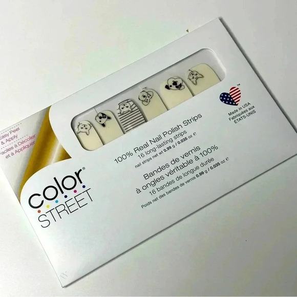 Color Street Overlay Friends Furever Dog Rescue Cat Pet Press On Nails - Picture 2 of 3